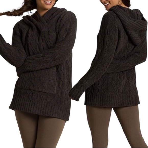 Barefoot Dreams Sweaters Nwt Barefoot Dreams Cozychic Zigzag Cable